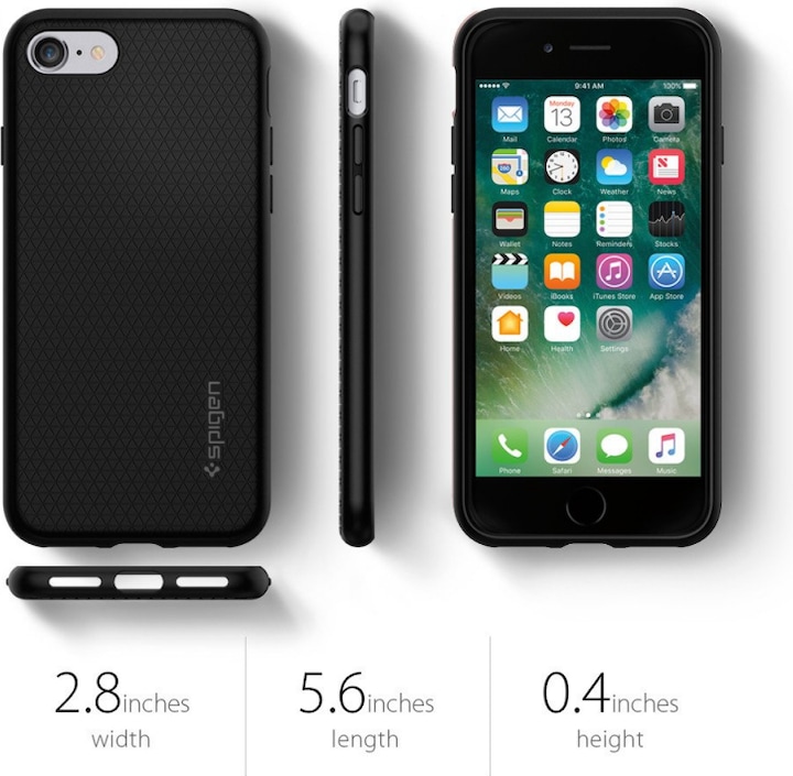 Actual product image Spigen Liquid Armor (Apple iPhone 8, Apple iPhone 7, Apple iPhone SE (3rd Gen))