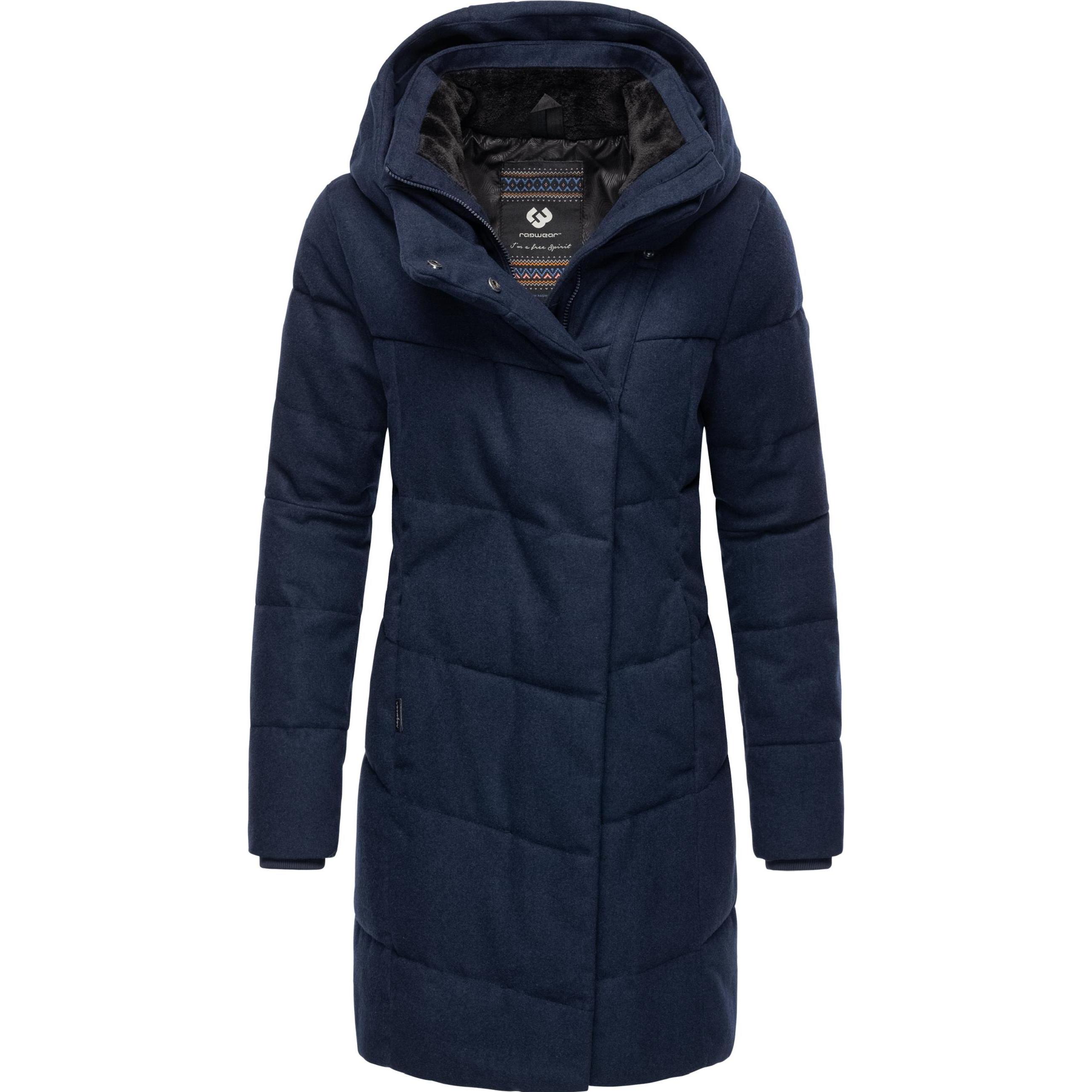 Ragwear, Damen, Jacke, Pavla Coat (6XL), Blau, 6XL