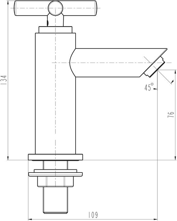 Produktbild Schütte MATAO Standventil