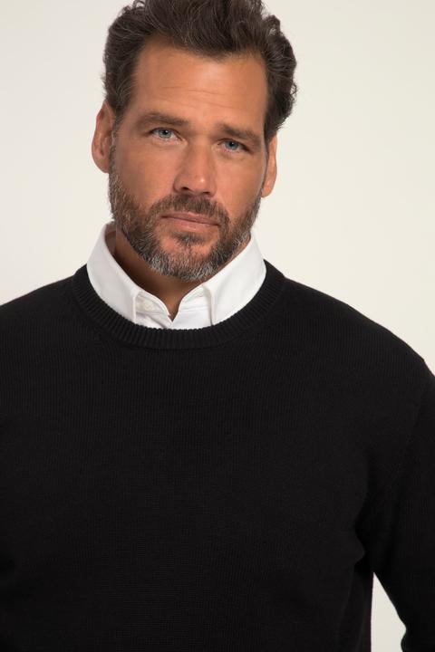 Actual product image JP1880 pullover, round neck, cotton, up to 8 XL (6XL)