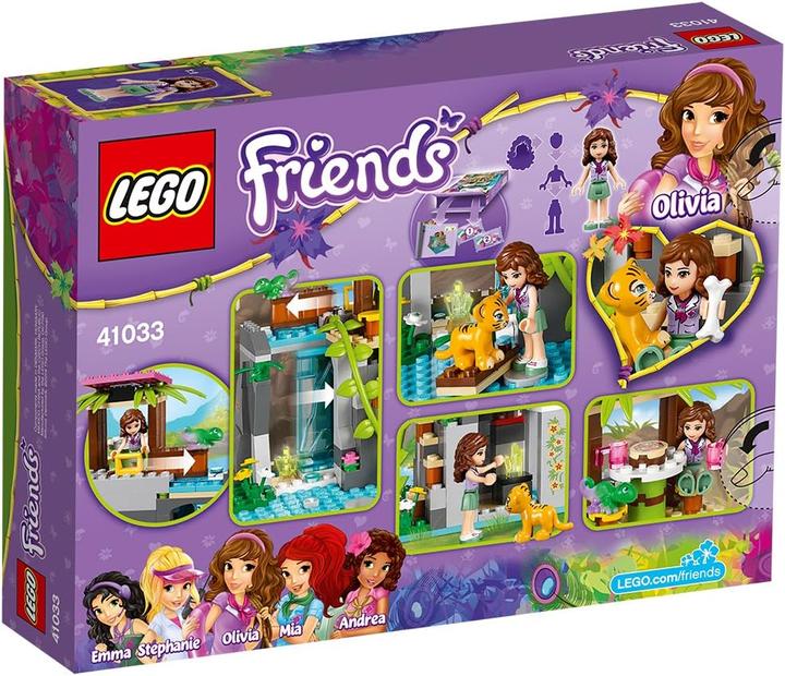 Produktbild LEGO Einsatz am Dschungel Wasserfall (41033, LEGO Friends)