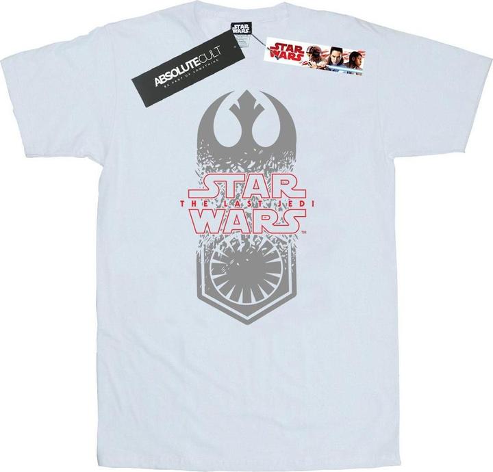 Actual product image Star Wars Mens The Last Jedi Symbol Crash T-Shirt (XL)