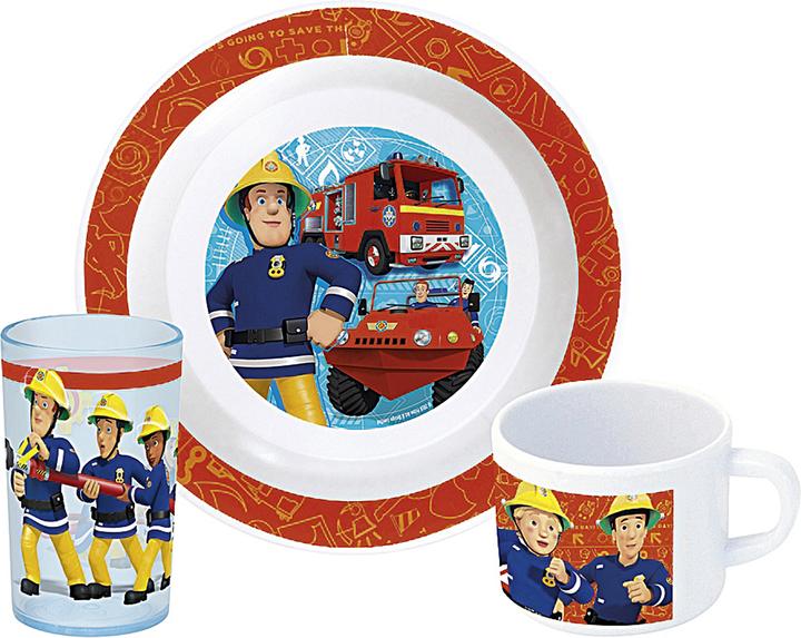 Produktbild pos Suppenteller Feuerwehrmann Sam (1x, 19 cm)