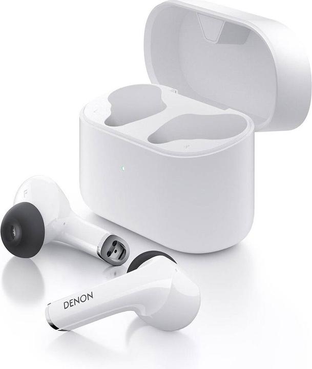 Productafbeelding Denon Echte Draadloze In-Ear Hoofdtelefoon AH-C830NCW Wit (ANC, 24 h, Draadloze)
