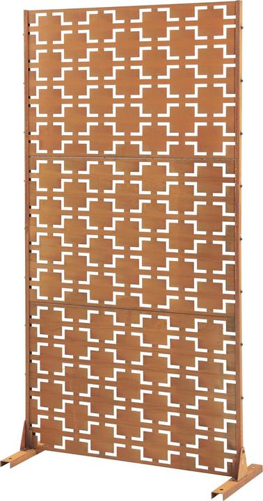 Produktbild Casa.Pro Trennwand Basciano Cortenstahl 180x90 cm Edelrost (180 x 90 x 40 cm)