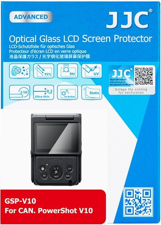 Produktbild JJC GSP V10 Glass Screen Protector