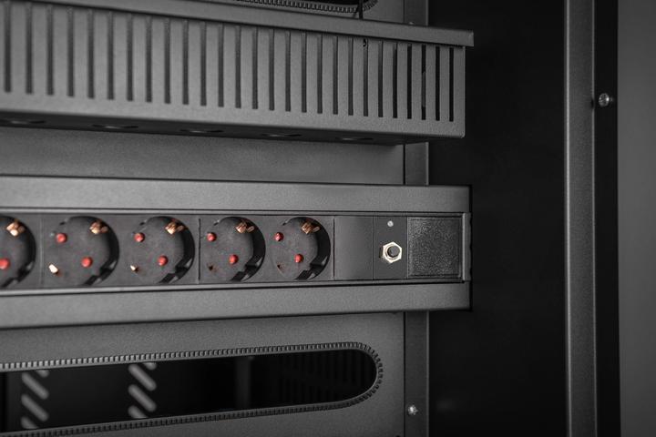 Image du produit Digitus Armoire de charge mobile, 15.6", USB-C 30 stations de charge, PDU, ventilateur, 1260 x 824 x 650 mm