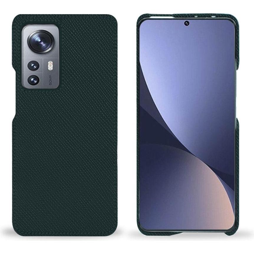 Noreve Lederschutzhülle (Xiaomi 12 Pro), Smartphone Hülle, Grün