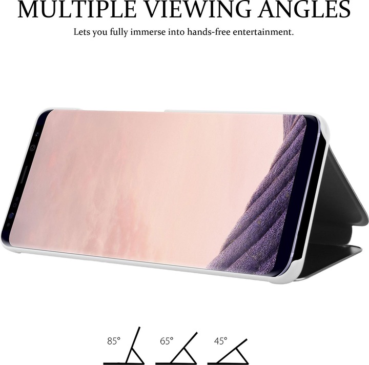 Immagine prodotto Cadorabo Copertina per specchietto retrovisore Smart View a libro (Samsung Galaxy S8+)
