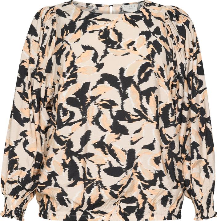 Beige, Noir, peach flou