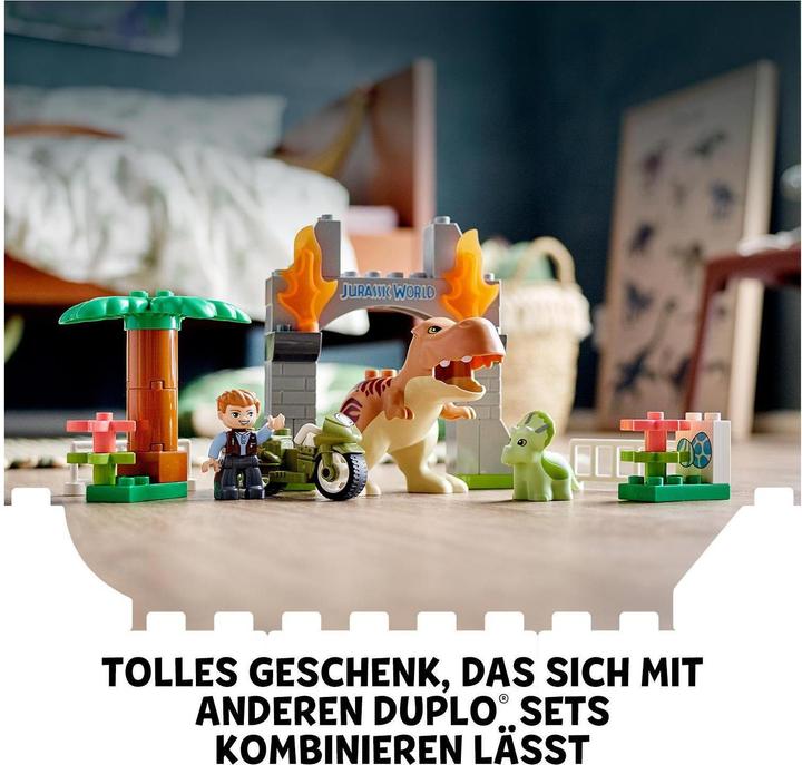 Image du produit LEGO Éruption du T. Rex et du Triceratops (10939)