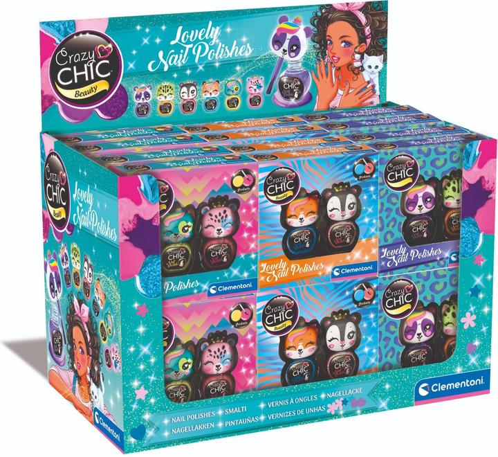 Clementoni Crazy Chic - Mini-Nagellacke (Expo 36)