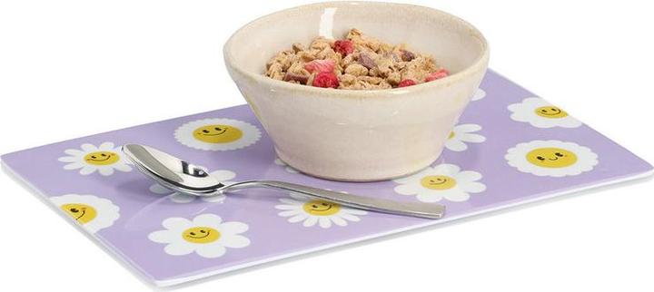 Actual product image Zeller Present Frühstücksbrettchen Happy Flowers 23.3x14.3x0.3 cm