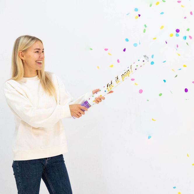 Productafbeelding Amscan Confetti kanon 60cm veelkleurig