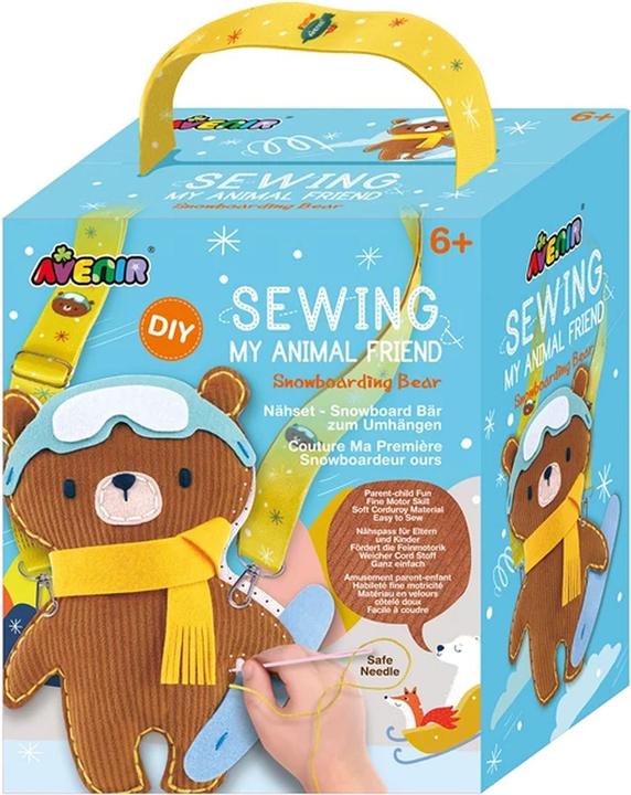 Avenir Sewing kit hanger bear