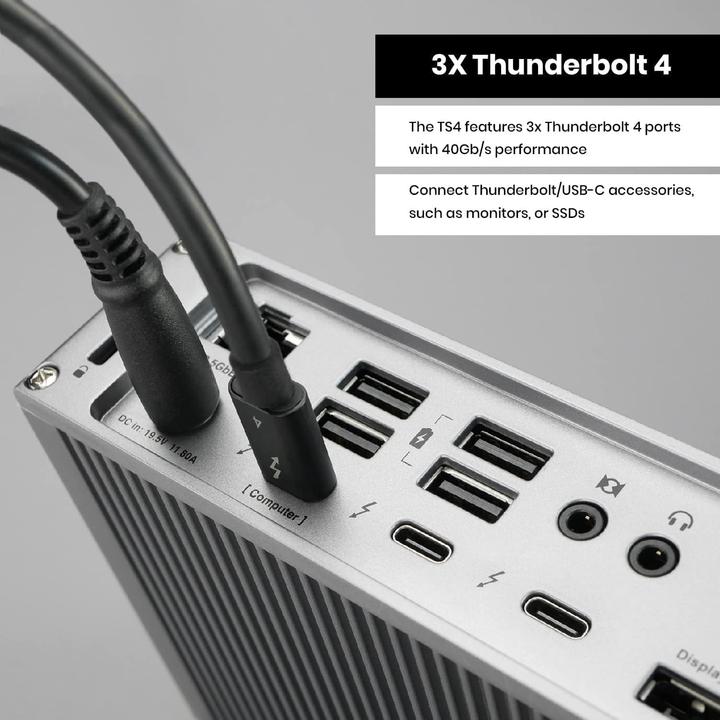 Immagine prodotto CalDigit TS4 (Thunderbolt, 18 porte)