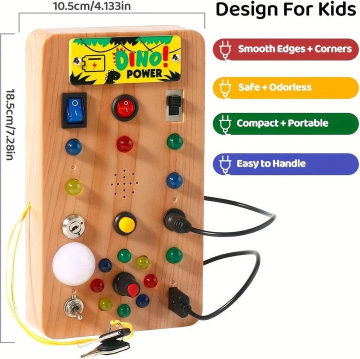 Immagine prodotto Activity Board Dino da tavolo occupato