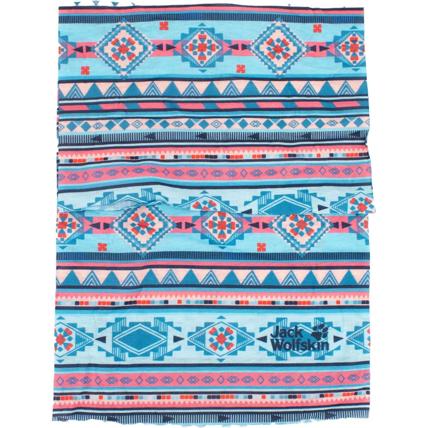 Thumbnail - Jack Wolfskin, Herren, Schal, Print Headgear Kids SchlauchNeck Warmer 1907774-6198, Blau