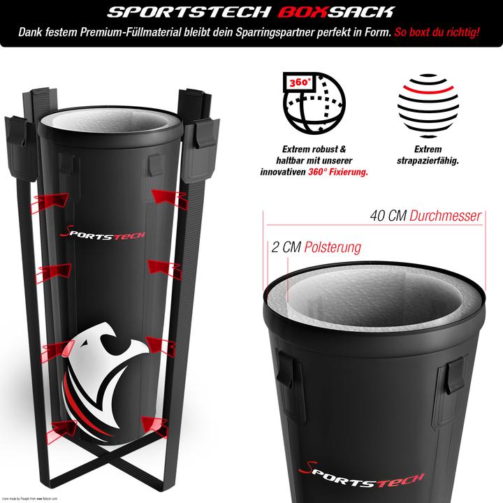 Produktbild Sportstech BXP120 (120 cm, 38 kg)