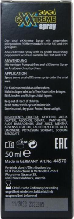 Produktbild HOT Anal Exxtreme Spray 50ml (50 ml)