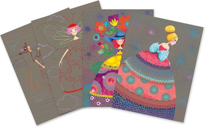 Produktbild Djeco Scratchbilder Der Schönheitsball