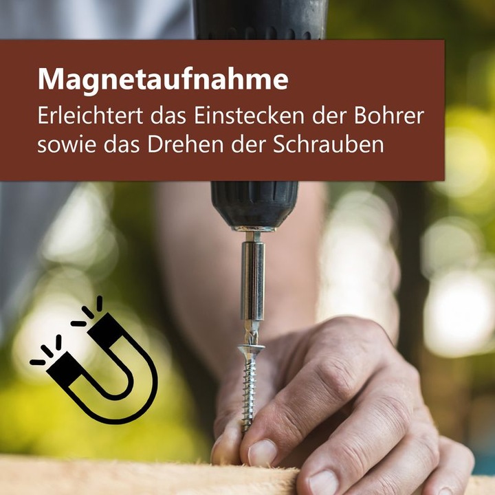Produktbild Verk Group Magnetschraubendreher Präzisions Kreuzschlitz Schlitz Torx Dreieck Set