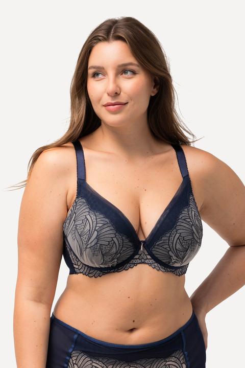 Produktbild Ulla Popken Bügel-BH, Softschalen, Spitze, Cup B - E (105 E)
