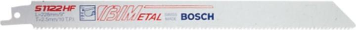 Image du produit Bosch Professional Zubehör Lame de scie sabre S 1122 HF, Flexible for Wood and Metal, pack de 5