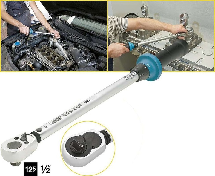 Actual product image HAZET 5122-2CT with reversible ratchet (1/2", 40 Nm, 200 Nm)
