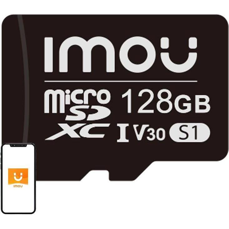 Thumbnail - Imou Memory card 128GB microSD (UHS-I, SDHC, 10/U3/V30, 95/38) (128 GB, microSD, U3, UHS-I), Speicherkarte