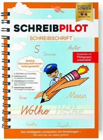 Produktbild Schreibathlet Schulheft Schreibpilot DIN-A4 Schreibschrift (A4, Gepunktet, Weicher Einband)