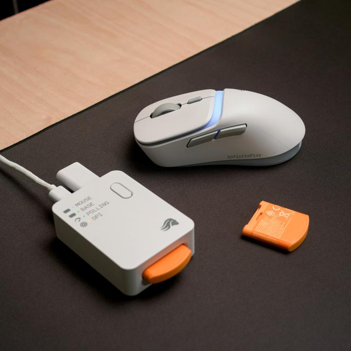 Produktbild Glorious Model D 3 Wireless Mouse White (Kabellos)