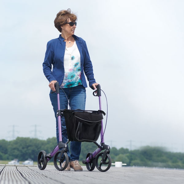 Produktbild Sunrise Leichtgewicht Rollator Gemino pink 30D