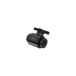 Thumbnail - Barrow Ball Valve (10mm) G1/4 Zoll Kugelhahn, schwarz - schwarz, Wasserkühlung Anschluss, Schwarz