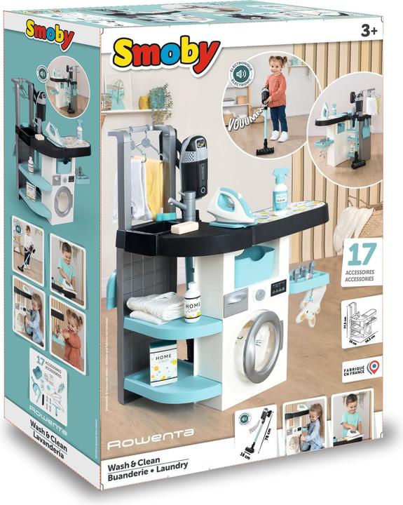 Productafbeelding Smoby Rowenta was- & speelkeuken