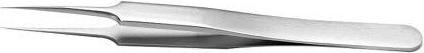Immagine prodotto RS PRO Pinzetta in acciaio inossidabile resistente all'acido, punta fine, 110 mm
