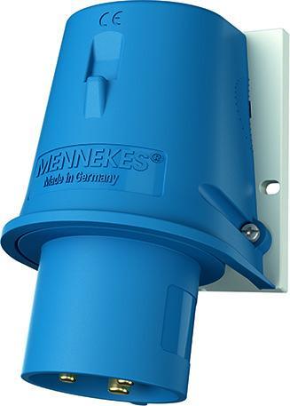 Produktbild Mennekes MEN 802 Wandstecker TA 32A 3p 6h 230V IP44 (IEC 60309)
