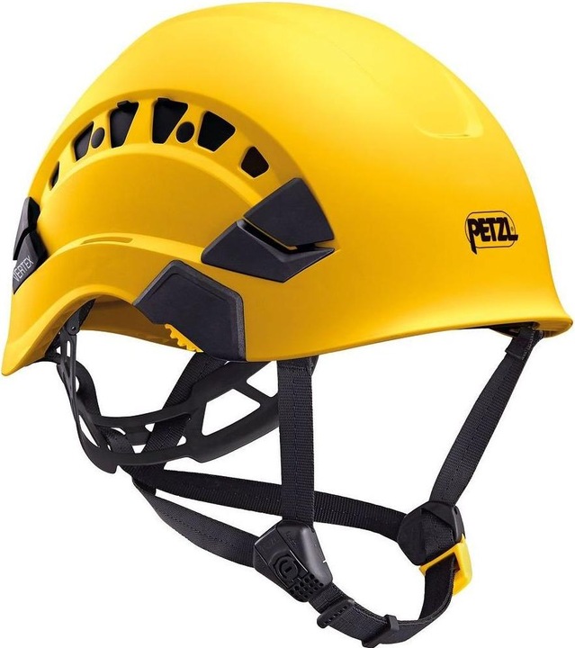 Produktbild Petzl Schutzhelm für Höhen und Boden - gelb - belüftet (63 cm)