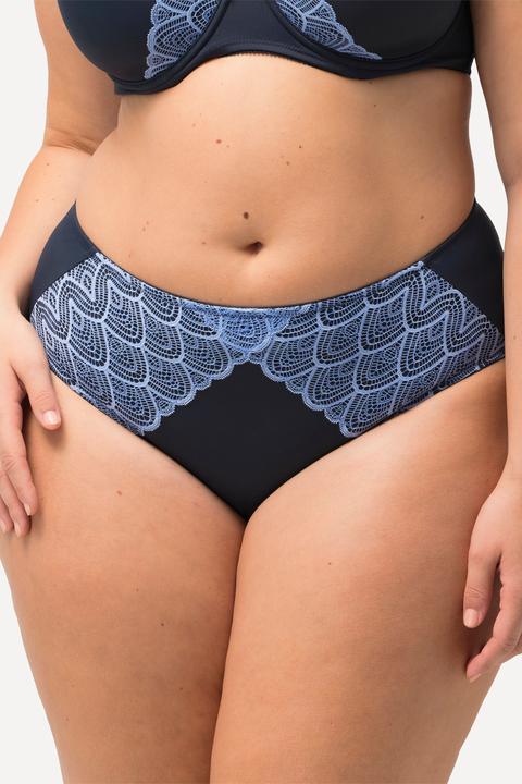 Actual product image Ulla Popken Lace Trim Midi Brief (60)