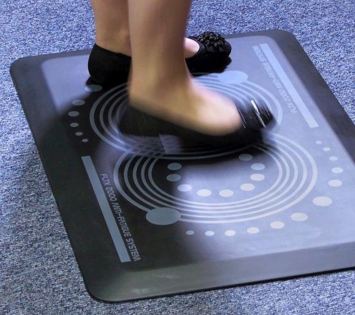 Image du produit Afs-Tex Tapis anti-fatigue 2000 50x80cm noir polyuréthane (50 x 80 cm)