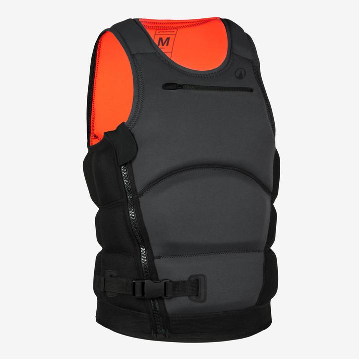 Tribord Auftriebsweste Prallschutzweste 50N lang Herren 500 schwarz