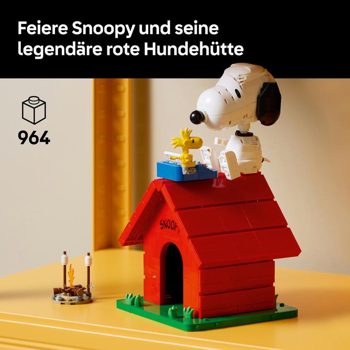 Produktbild LEGO Peanuts: Snoopys Hundehütte (21368, LEGO Ideas)