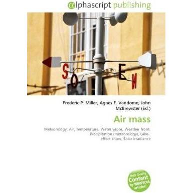 Air mass, Fachbücher von Agnes F. Vandome, Frederic P. Miller, John McBrewster