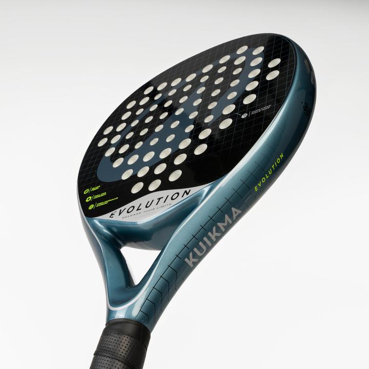 Actual product image Kuikma Padelschläger Kinder 9 bis 12 Jahre - PR Evolution grau