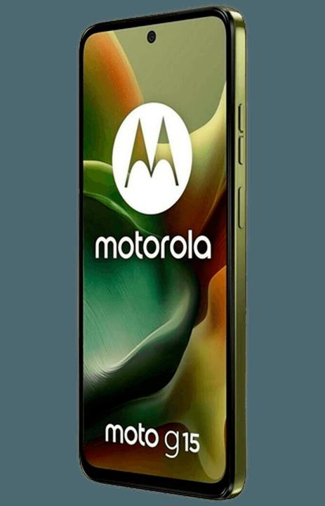Actual product image Motorola Moto G15 (256 GB, Iguana Green, 6.71", Dual SIM, 4G)