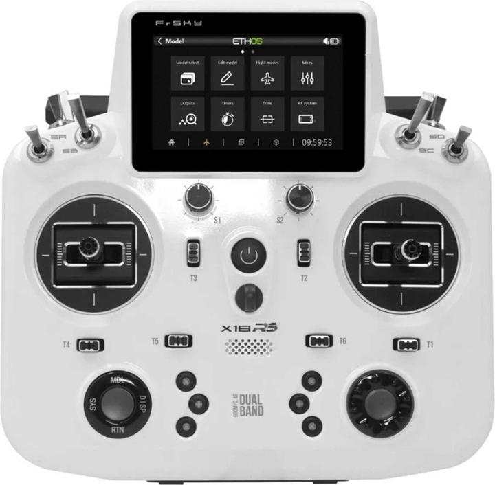 Actual product image FrSky TANDEM X18RS EU/LBT Senderset Porcelain White 2,4Ghz, Akku, EVA-Bag