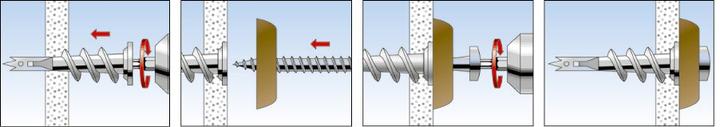 Produktbild Fischer Gipskartondübel Metall GKM (100 Stk.)