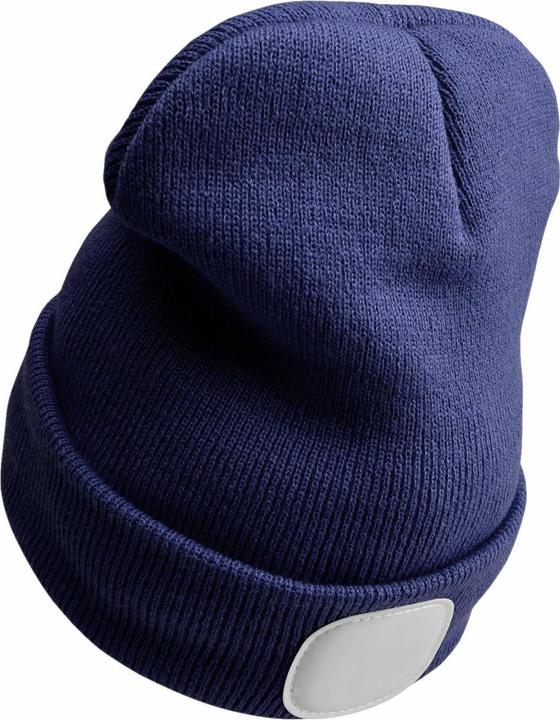 Produktbild Sixtol Cap mit Stirnlampe 180lm, wiederaufladbar, USB, Universalgrösse, Baumwolle/PE, blau (180 lm)