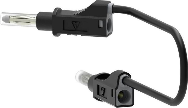 Produktbild Electro PJP 2211/600V-CD1-100N Messleitung Bananenstecker 100 cm Schwarz 1 St.