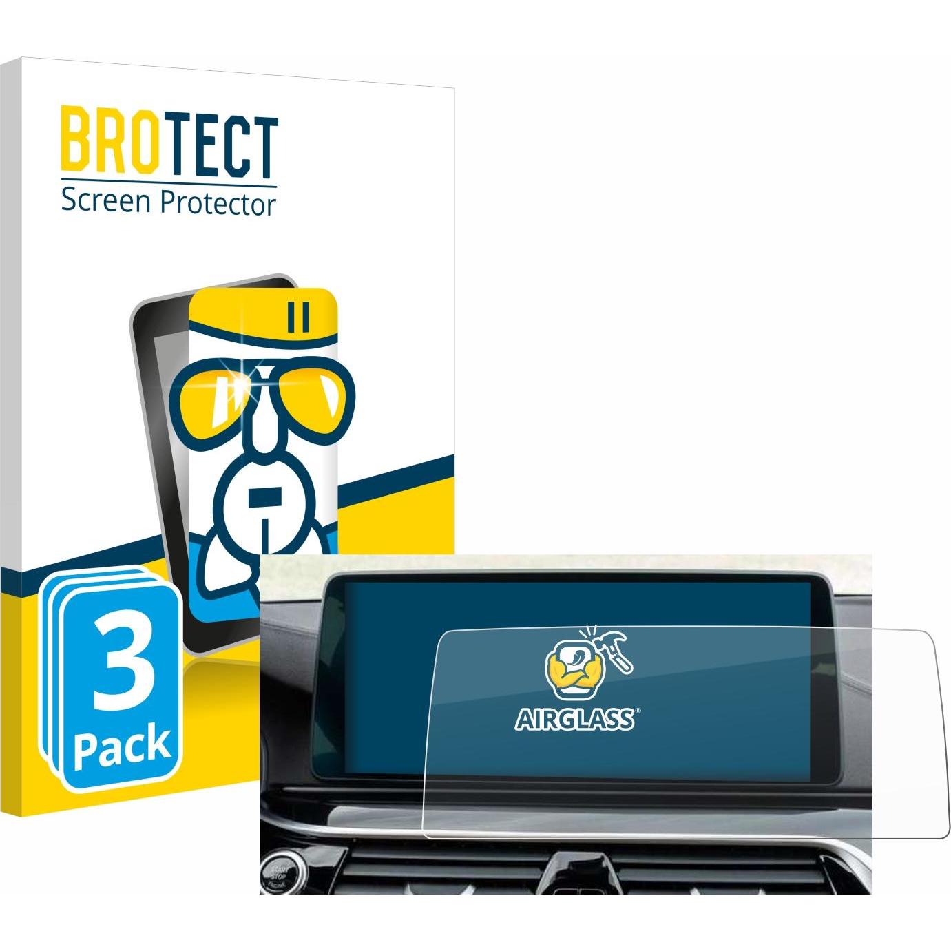 BROTECT, Fahrzeug Navigation Zubehör, Schutzglas Schutzfolie Displayschutz Display Schutz Glas Folie klar